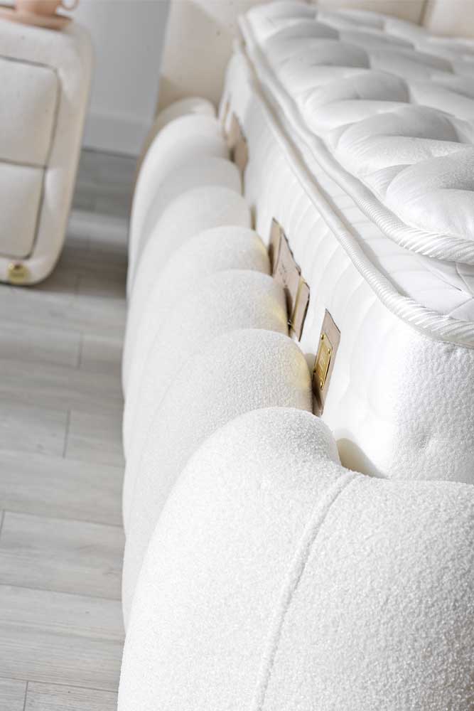 Bambi Vanilla Dream Boxspringbett-Set Viskose Baumwolle Naturfaser 34cm H3