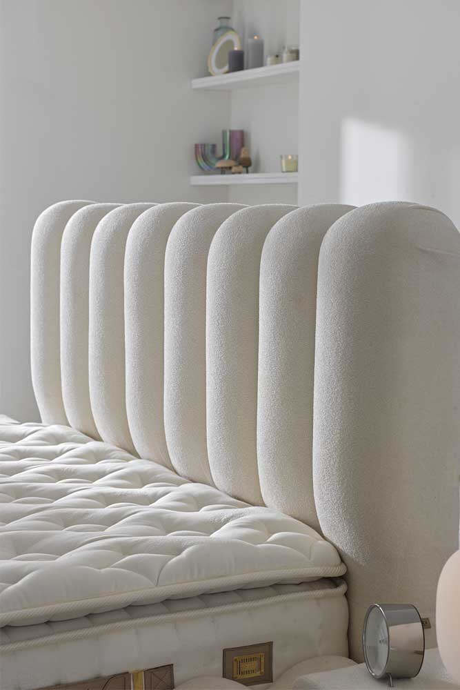 Bambi Vanilla Dream Boxspringbett-Set Viskose Baumwolle Naturfaser 34cm H3