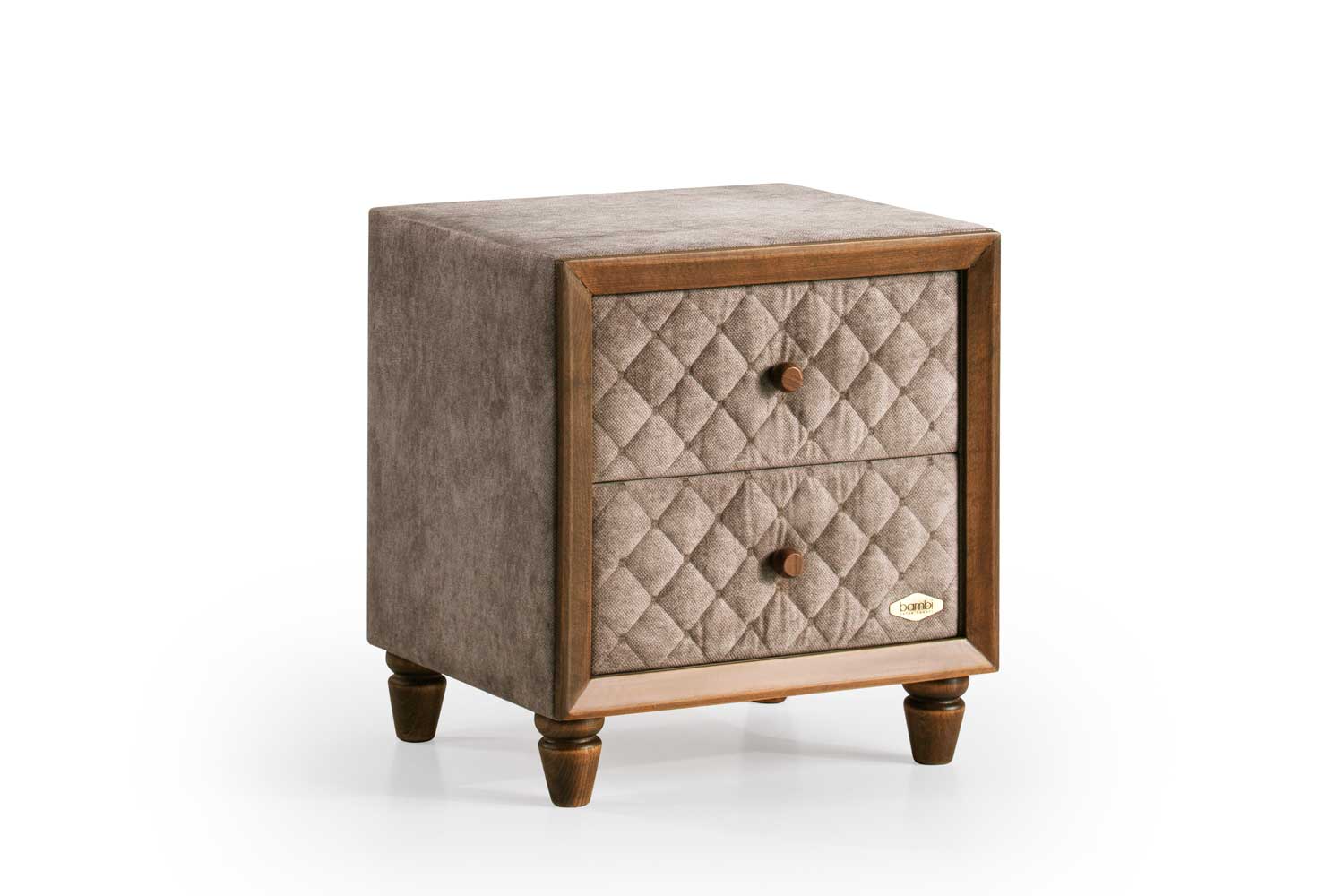 Bambi Bamboo Sleep Boxspringbett-Set H3 Matratze Kopfteil Bettkästen
