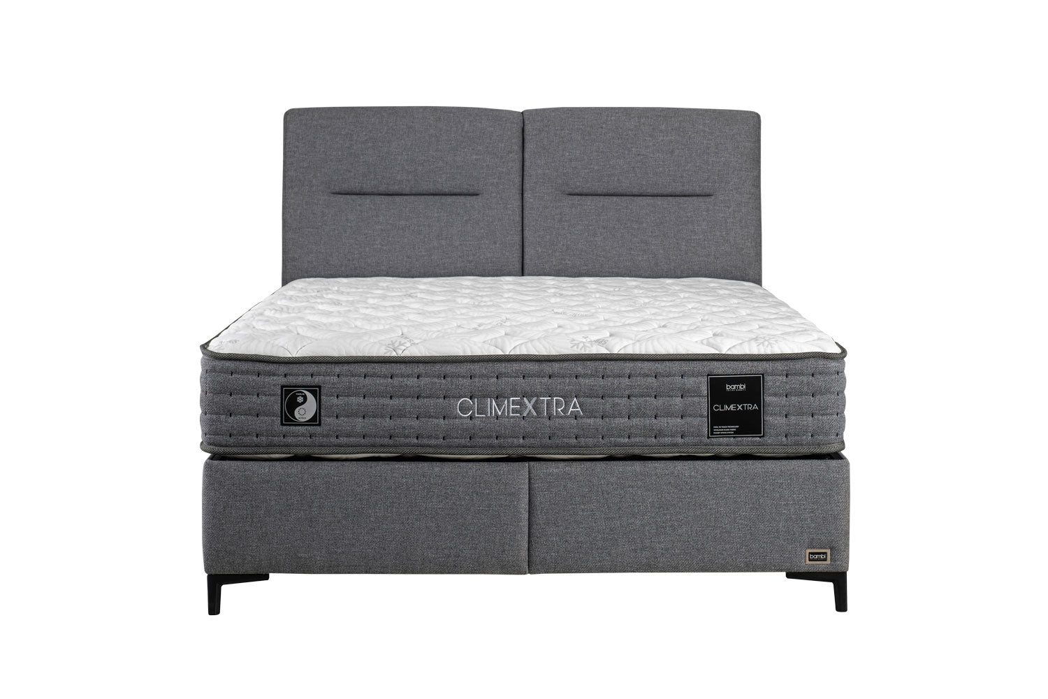 Bambi Climextra Boxspringbett Set SensICE-Technologie Bettkästen 31cm