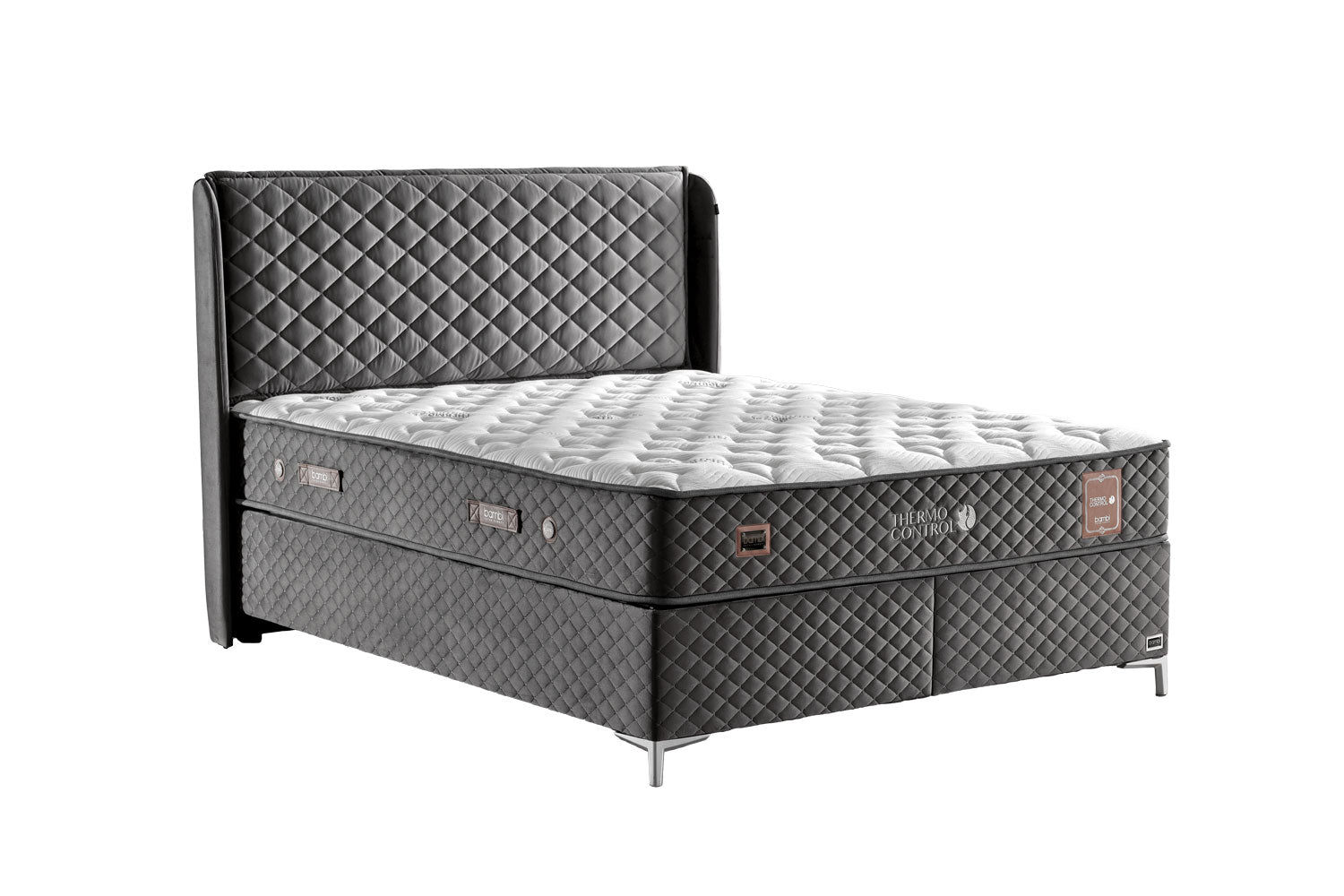 Bambi Thermo Control Boxspringbett-Set PCM-Technologie Temperatur 29cm H3