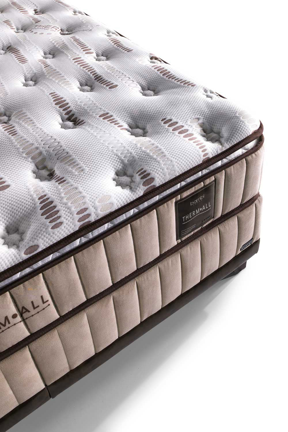 Bambi Thermall Boxspringbett-Set Wärmeregulierung Extra Fest 30cm H4-H5
