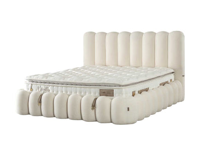 Bambi Vanilla Dream Boxspringbett-Set Viskose Baumwolle Naturfaser 34cm H3