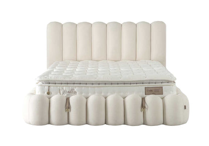 Bambi Vanilla Dream Boxspringbett-Set Viskose Baumwolle Naturfaser 34cm H3