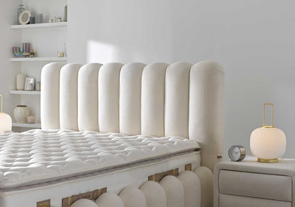 Bambi Vanilla Dream Boxspringbett-Set Viskose Baumwolle Naturfaser 34cm H3