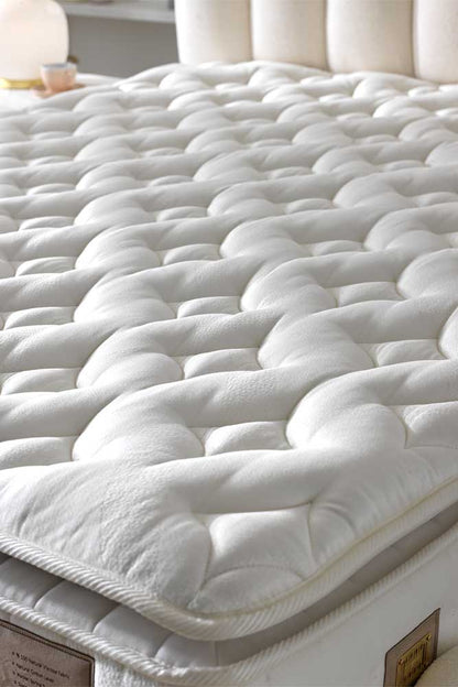 Bambi Vanilla Dream Boxspringbett-Set Viskose Baumwolle Naturfaser 34cm H3