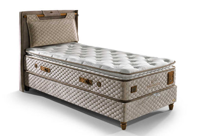 Bambi Magnasand Therapy Boxspringbett-Set Magnetfeld Wellness Sand 30cm H3