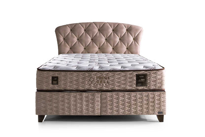 Bambi Freshcell Prime Boxspringbett-Set H3 Nanotechnologie Wendematratze