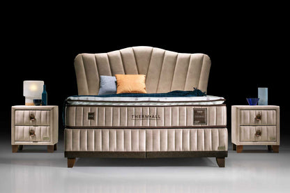 Bambi Thermall Boxspringbett-Set Wärmeregulierung Extra Fest 30cm H4-H5
