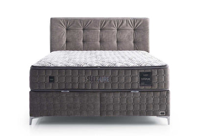 Bambi Sleepure Boxspringbett-Set Waschbarer Bezug Hygiene Fest 31cm H3-H4